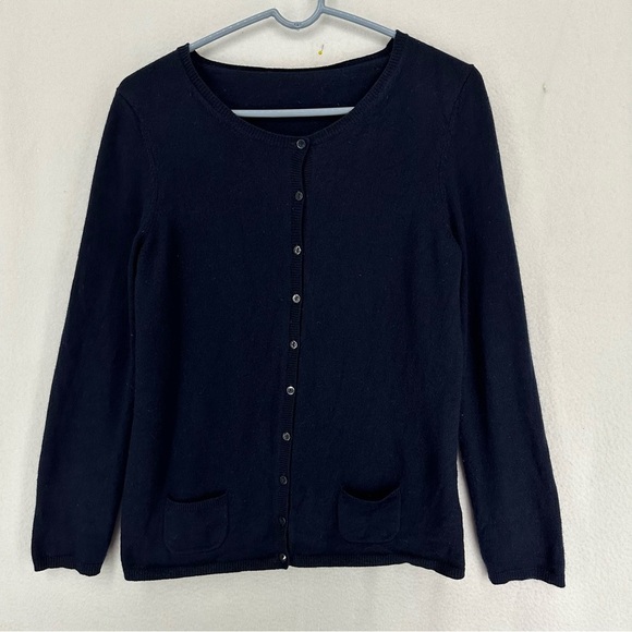 Breuninger Button Long Sleeve Cardigan Cashmere Womens...